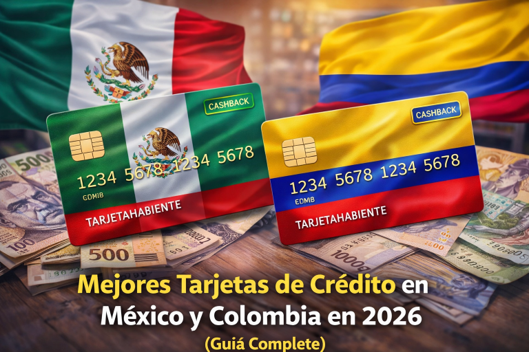 Mejores Tarjetas de Crédito en México y Colombia en 2026 (Guía Completa ...